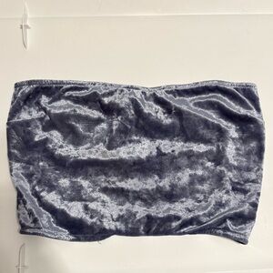 ❤️‍🔥3 for $20❤️‍🔥 Blue velvet bandeau